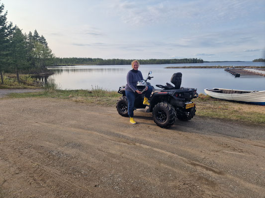 Sortie en quad au Simojärvi