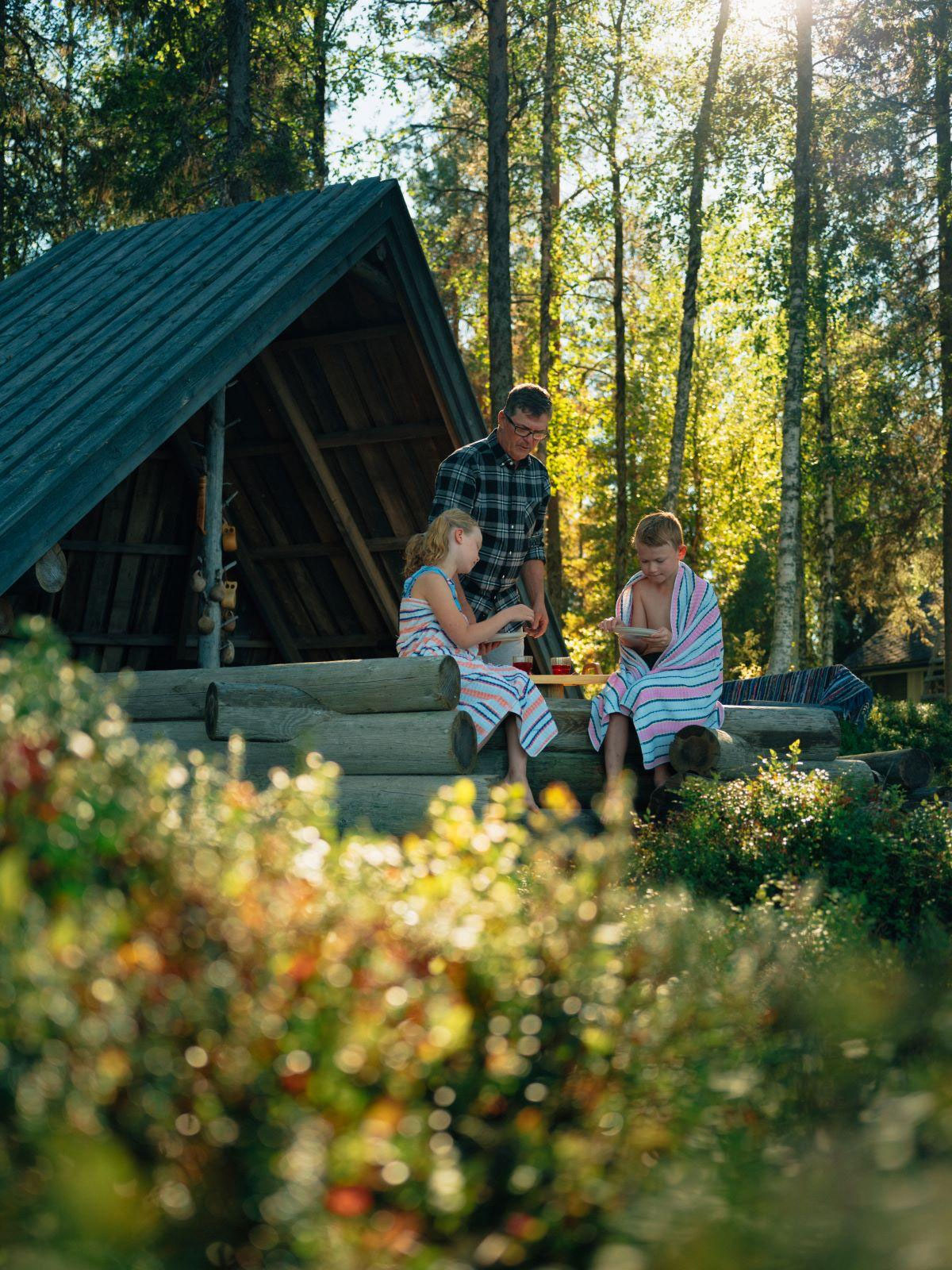 Vacances en famille en Laponie : nature et temps partagé