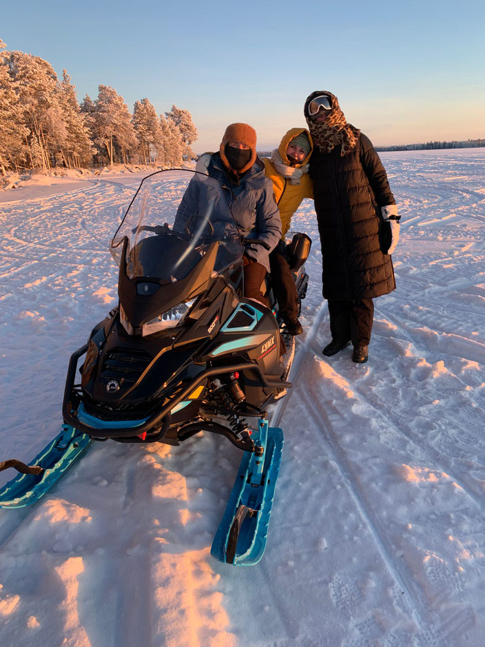 Schneemobiltouren rund um Ranua