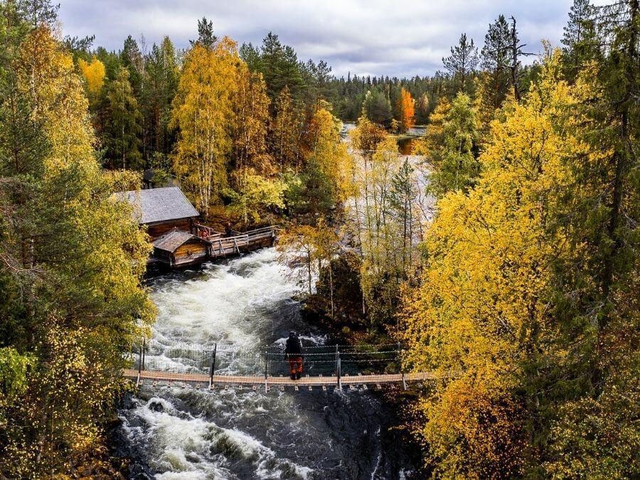 Wandern in Ranua Lappland: Karte, Feuerstellen und die schönsten Aussichtspunkte