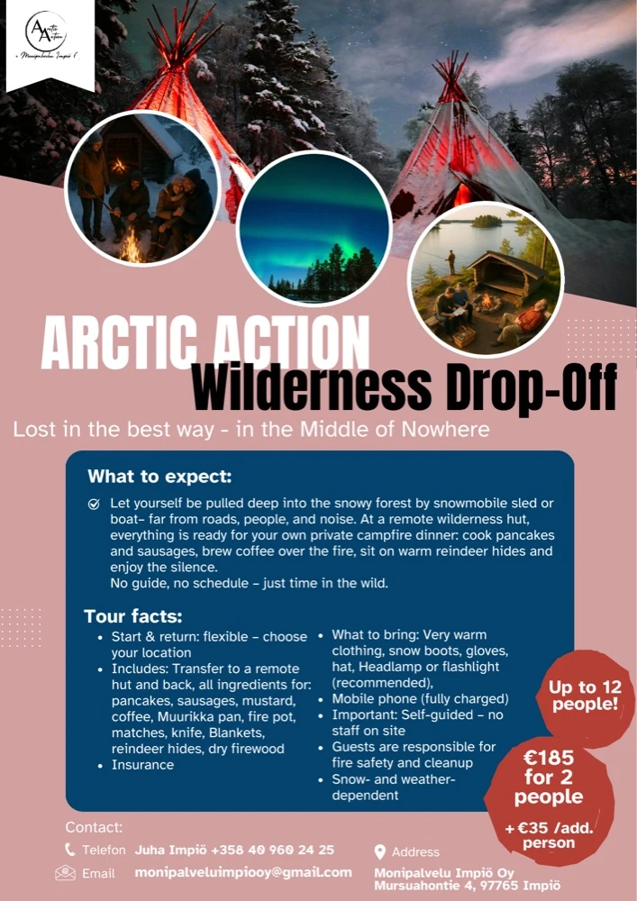 Omatoimiretki erämaahan – Arctic Action / Juha Impiö